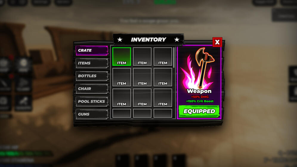 Inventory UI